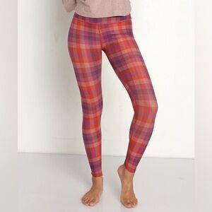 Beyond Yoga Softmark Caught in the Midi High Waist Checker Leggings